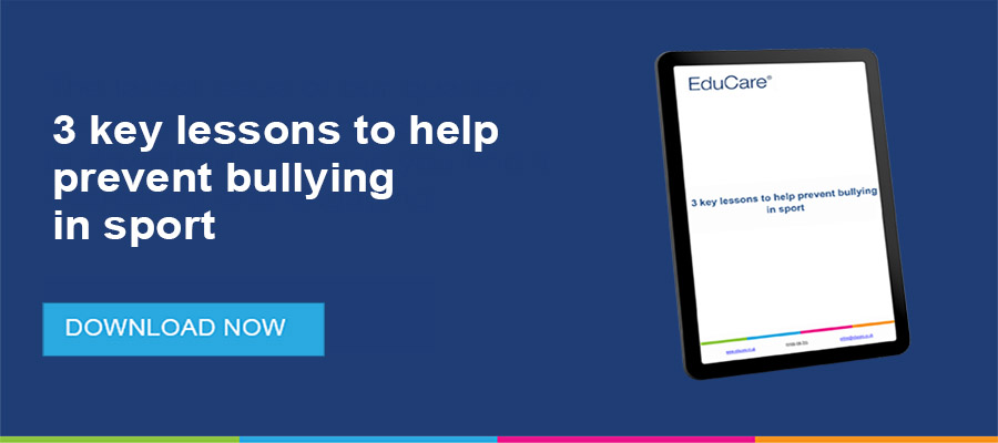 Prevent bully in sport resource